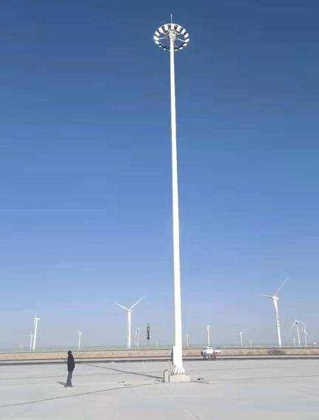 瓜州高速路服务区新和高杆灯项目