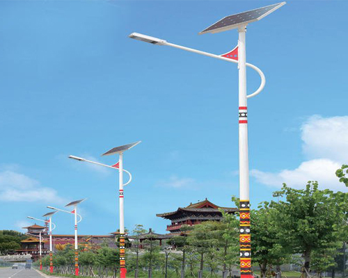 新和民族特色路灯